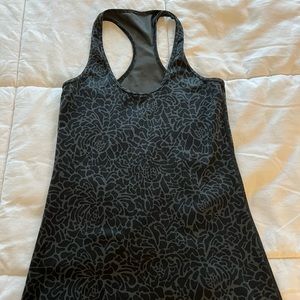 Floral pattern lululemon tank